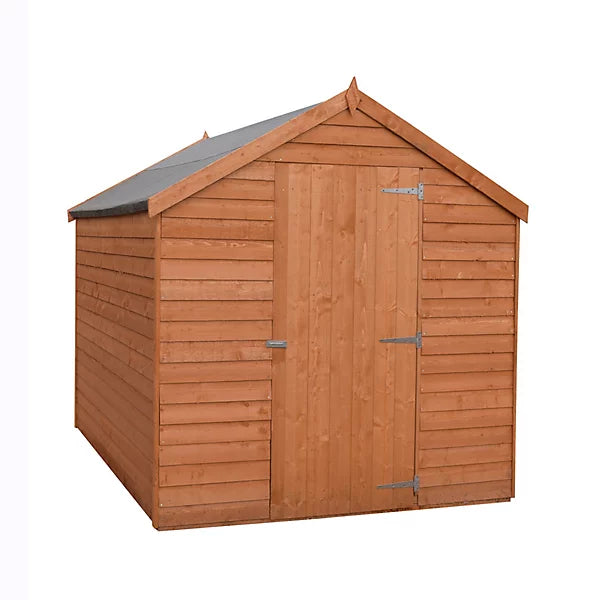 Shire Overlap 7×5 Single Door Windowless Value Garden Building