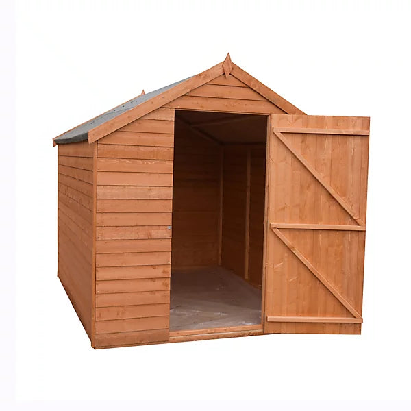 Shire Overlap 7×5 Single Door Windowless Value Garden Building